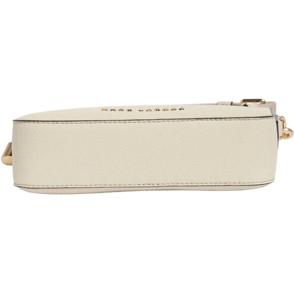 New Marc Jacobs Drifter Swing Pack Crossbody Leather Bag Marshmallow - Picture 6 of 6